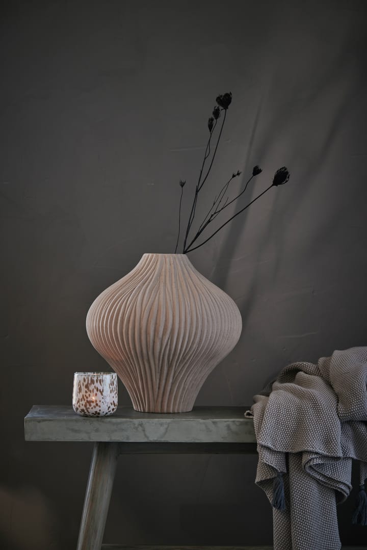 Esmia decorative vase 34.5 cm - Powder - Lene Bjerre