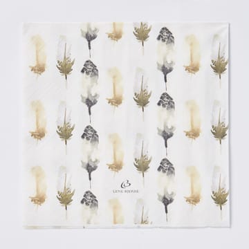 Estea napkin 33x33 cm 20-pack - white-mellow - Lene Bjerre
