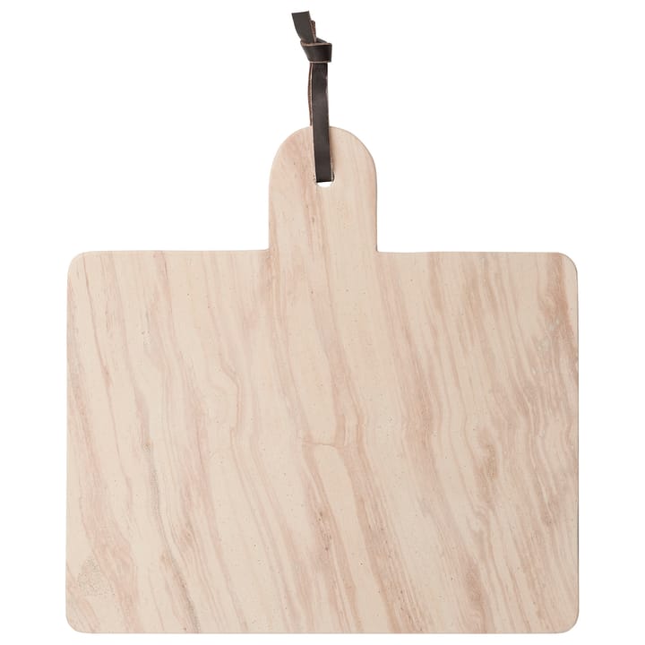 Etoe cutting board 30x30.5 cm - Silver peony (beige) - Lene Bjerre