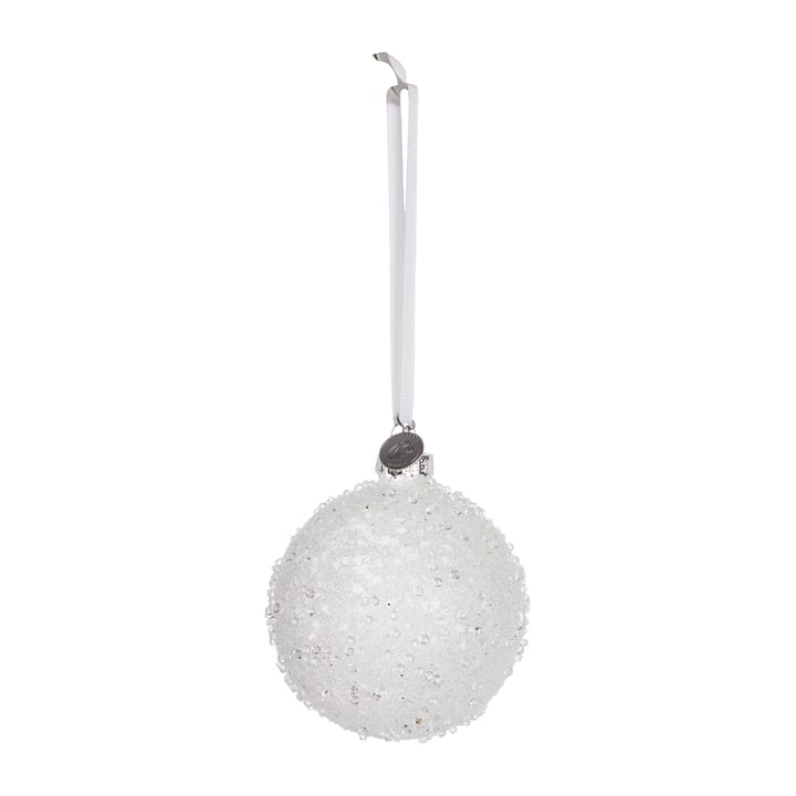 Faye bauble Ø8 cm, white Lene Bjerre
