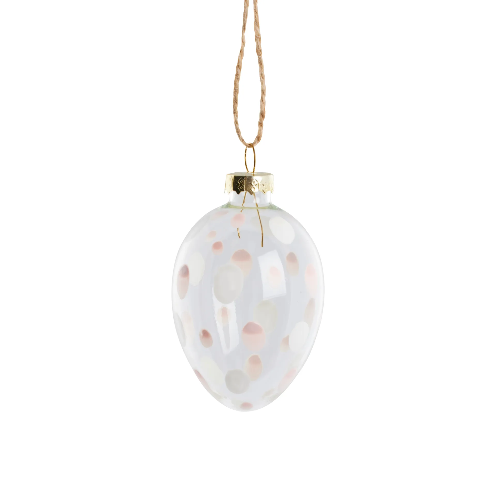 Fedora Easter ornament 7 cm, Powder Lene Bjerre