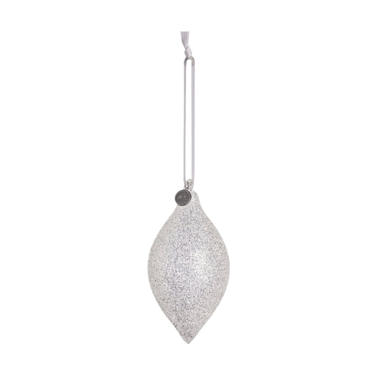 Lene Bjerre Glitteria decoration Christmas tree decoration 17 cm Silver