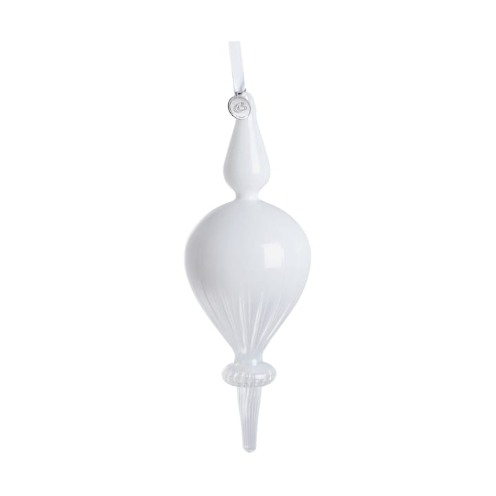 Glossia Christmas tree decoration 21 cm - White - Lene Bjerre
