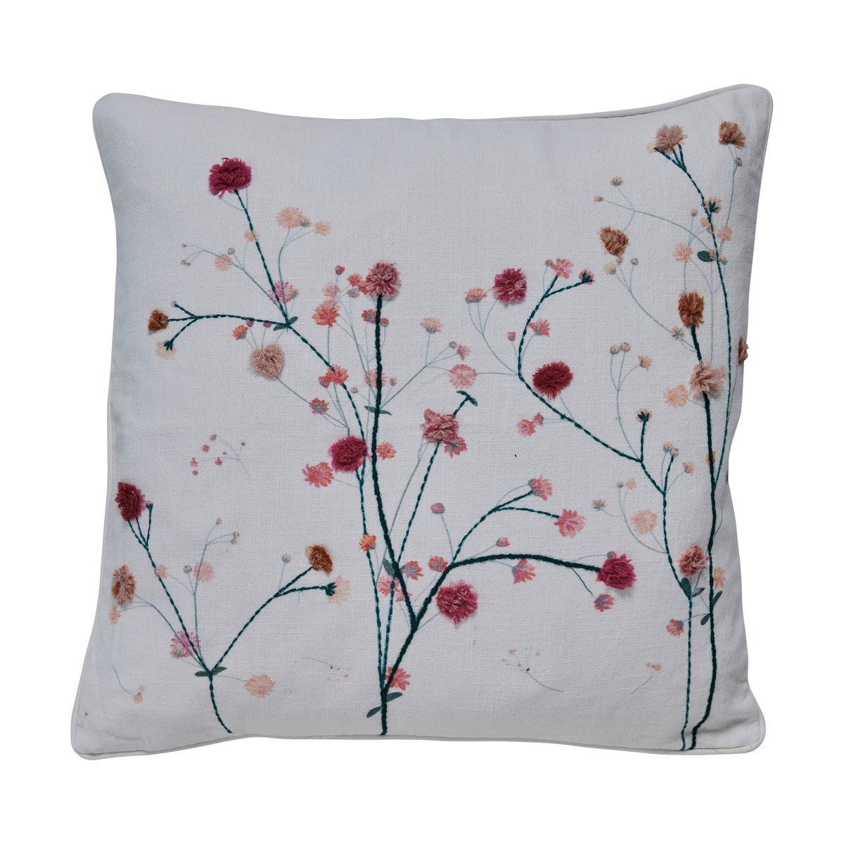 Lene Bjerre Hallie cushion 50x50 cm Off white | Scandinavian Design | Cushions | White