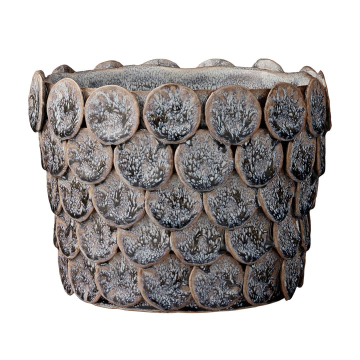 Hettie flower pot 15 cm - Flint stone (grey) - Lene Bjerre
