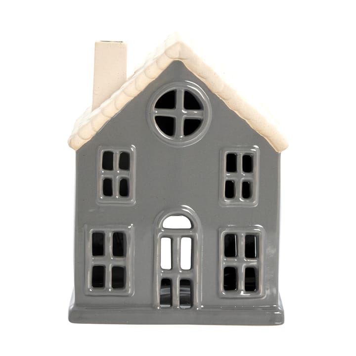 Hollia decorative house 18 cm - Dark grey - Lene Bjerre