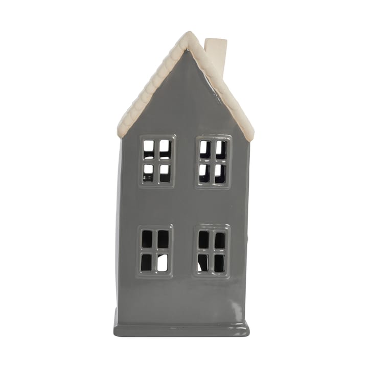 Hollia decorative house 29 cm - Dark grey - Lene Bjerre