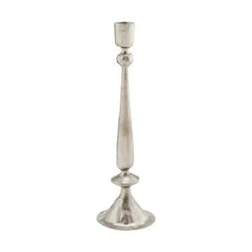 Inine candleholder - Silver-coloured, 9x9x29 cm - Lene Bjerre