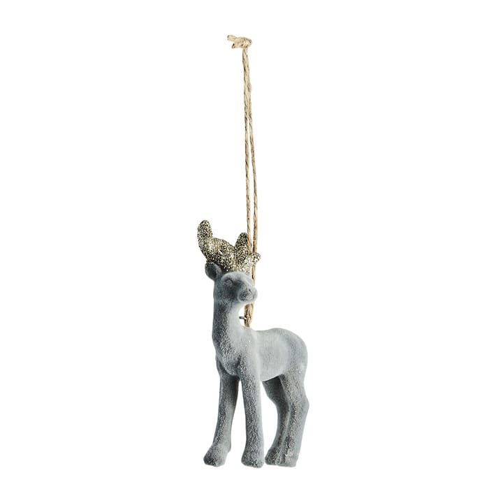 Jalia Christmas pendant deer 9 cm, Dark grey Lene Bjerre