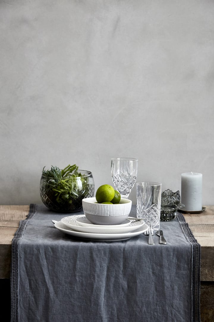 Lene Bjerre rustic candle light grey Ø10 cm, 20 cm Lene Bjerre