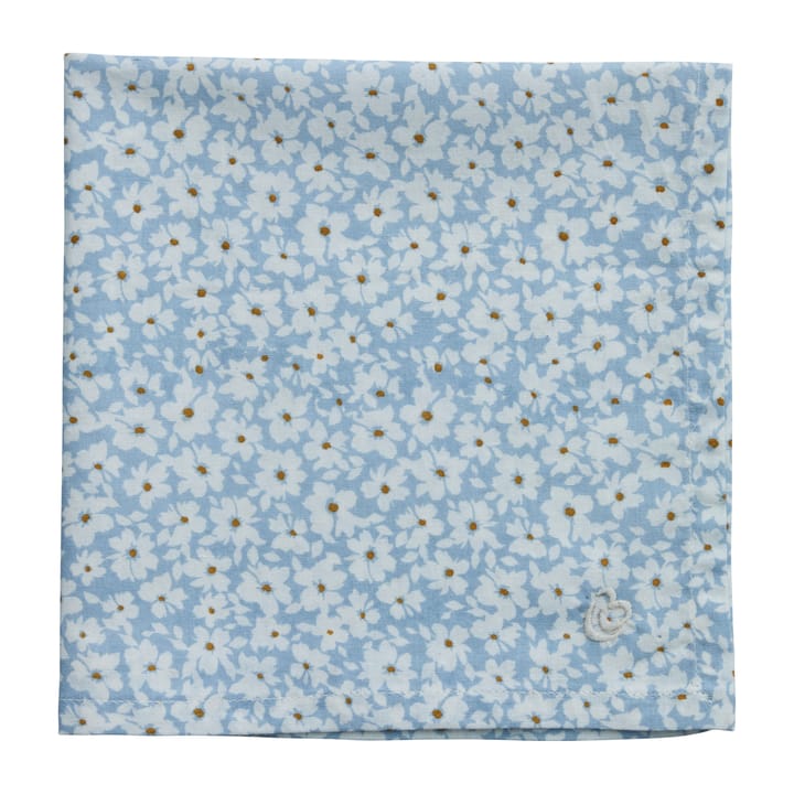 Liberte napkin 40x40 cm - Blue-white - Lene Bjerre