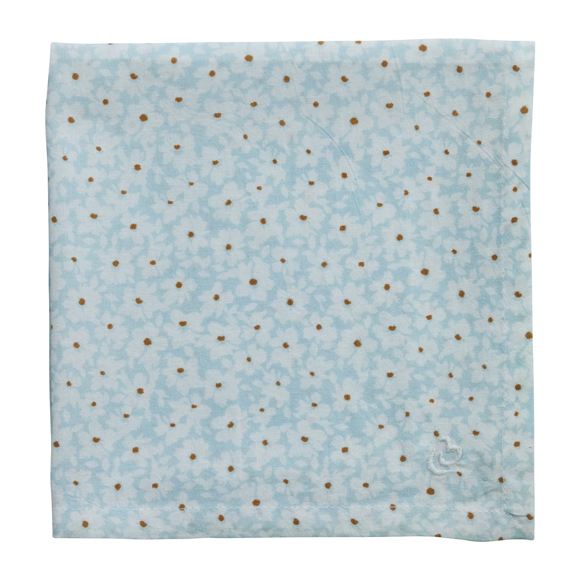 Liberte napkin 40x40 cm, Mint-white Lene Bjerre