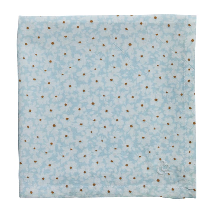 Liberte napkin 40x40 cm - Mint-white - Lene Bjerre