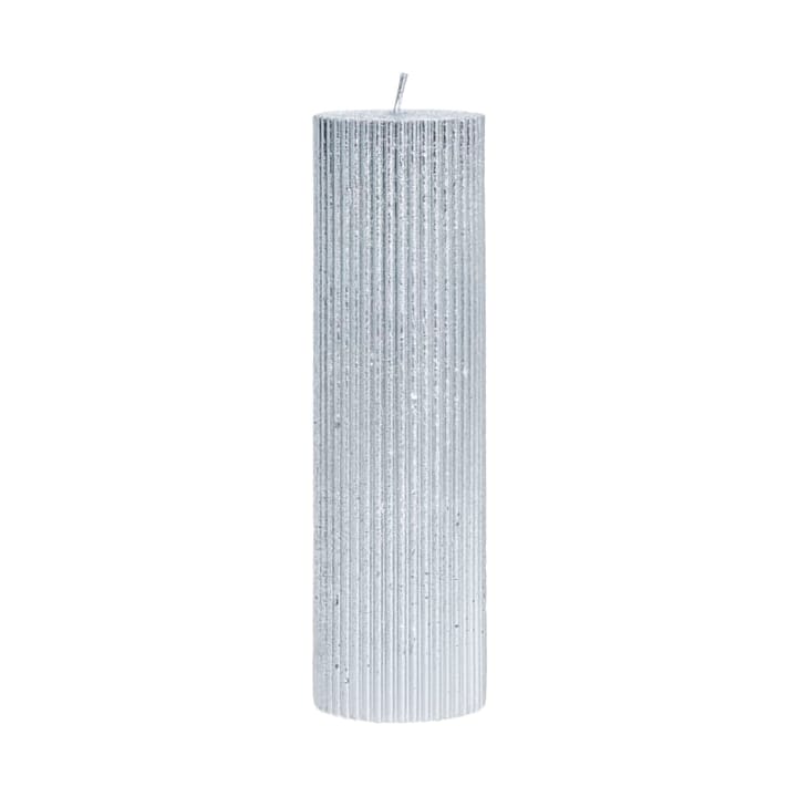 Lissa candle Ø6x20 cm - Silver - Lene Bjerre
