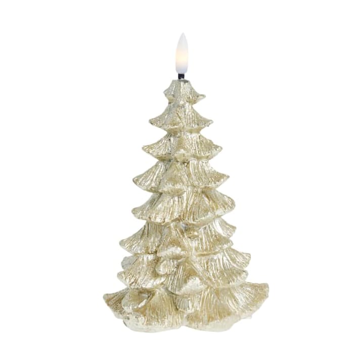 Litria Led candle 15 cm - Light gold - Lene Bjerre