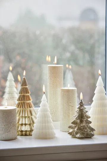 Livinne spruce light 14 cm - Light gold - Lene Bjerre