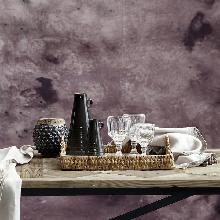 Magdia vase 16 cm - Smoked grey (grey) - Lene Bjerre
