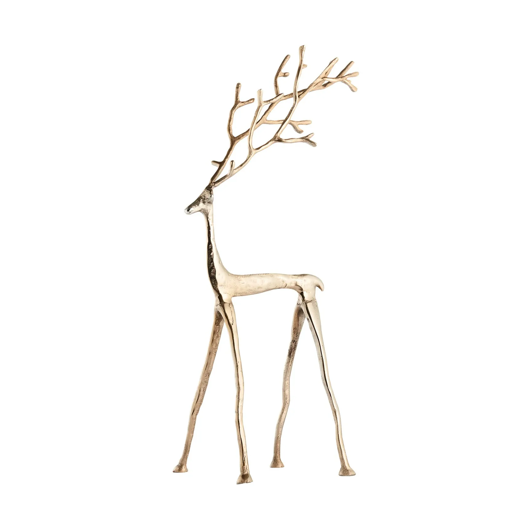 Marely decoration deer 64 cm, Light gold Lene Bjerre
