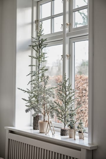 Marely decoration white 23 cm - Light gold - Lene Bjerre