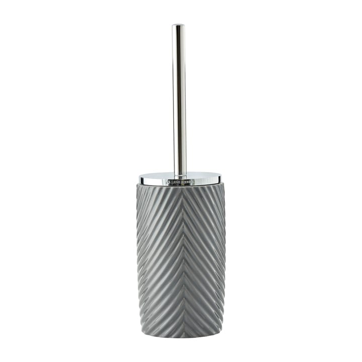 Milda toilet brush 35 cm - Monument grey-silver - Lene Bjerre