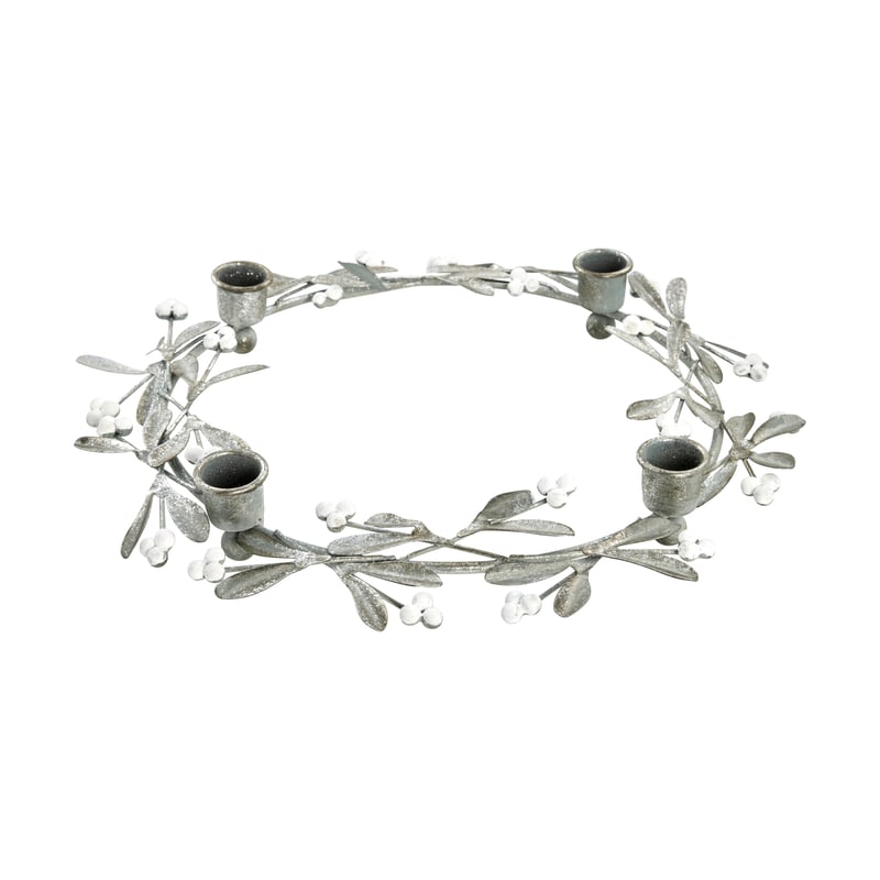 Lene Bjerre Missia advent candle Ø33 cm Silver