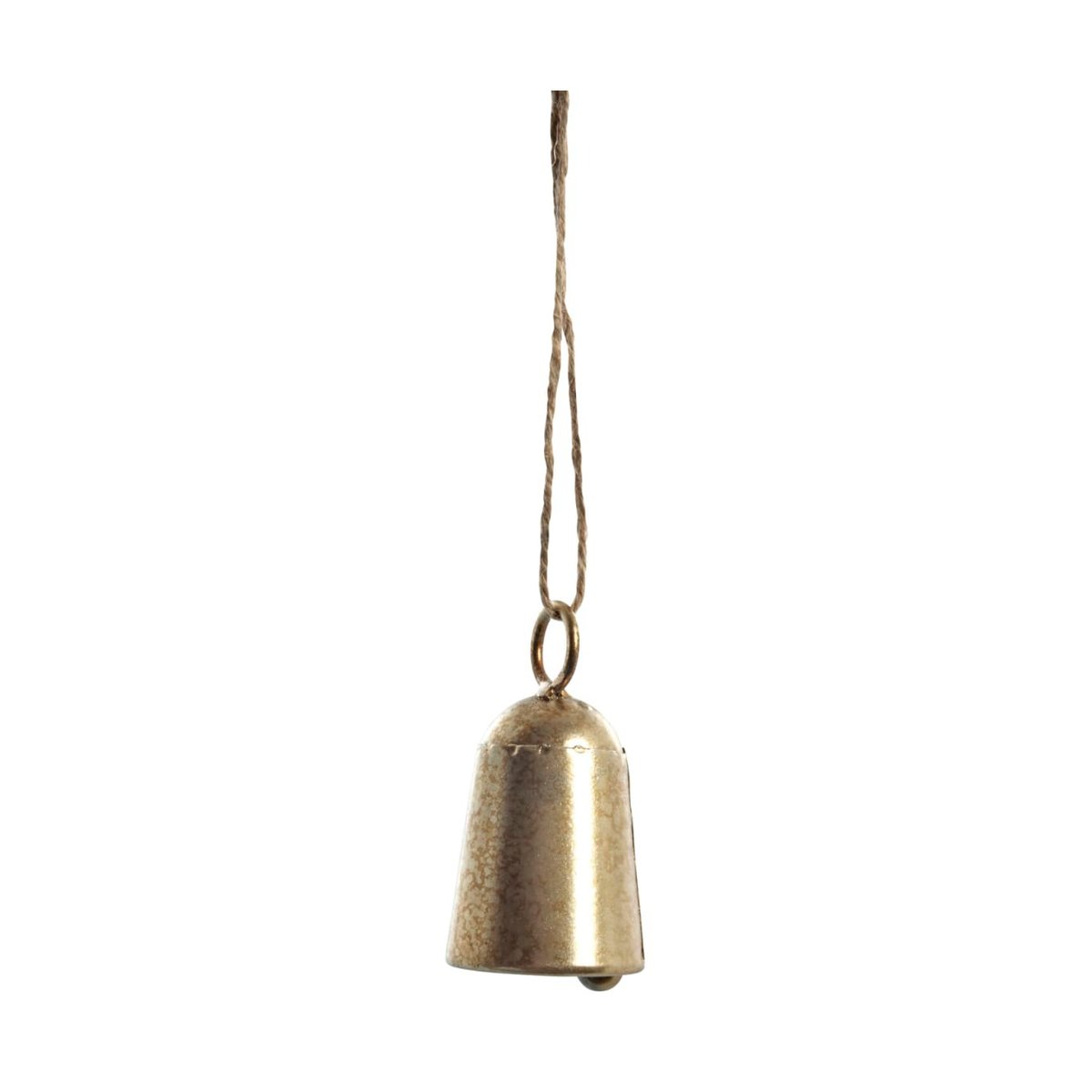 Lene Bjerre Missia bell 8 cm Light gold | Scandinavian Design | Decorative accessories | Gold-coloured