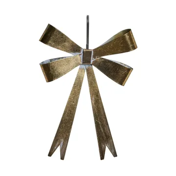 Missia bow decorative pendant 25 cm - Light gold - Lene Bjerre