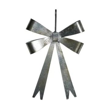 Missia bow decorative pendant 25 cm - Silver - Lene Bjerre