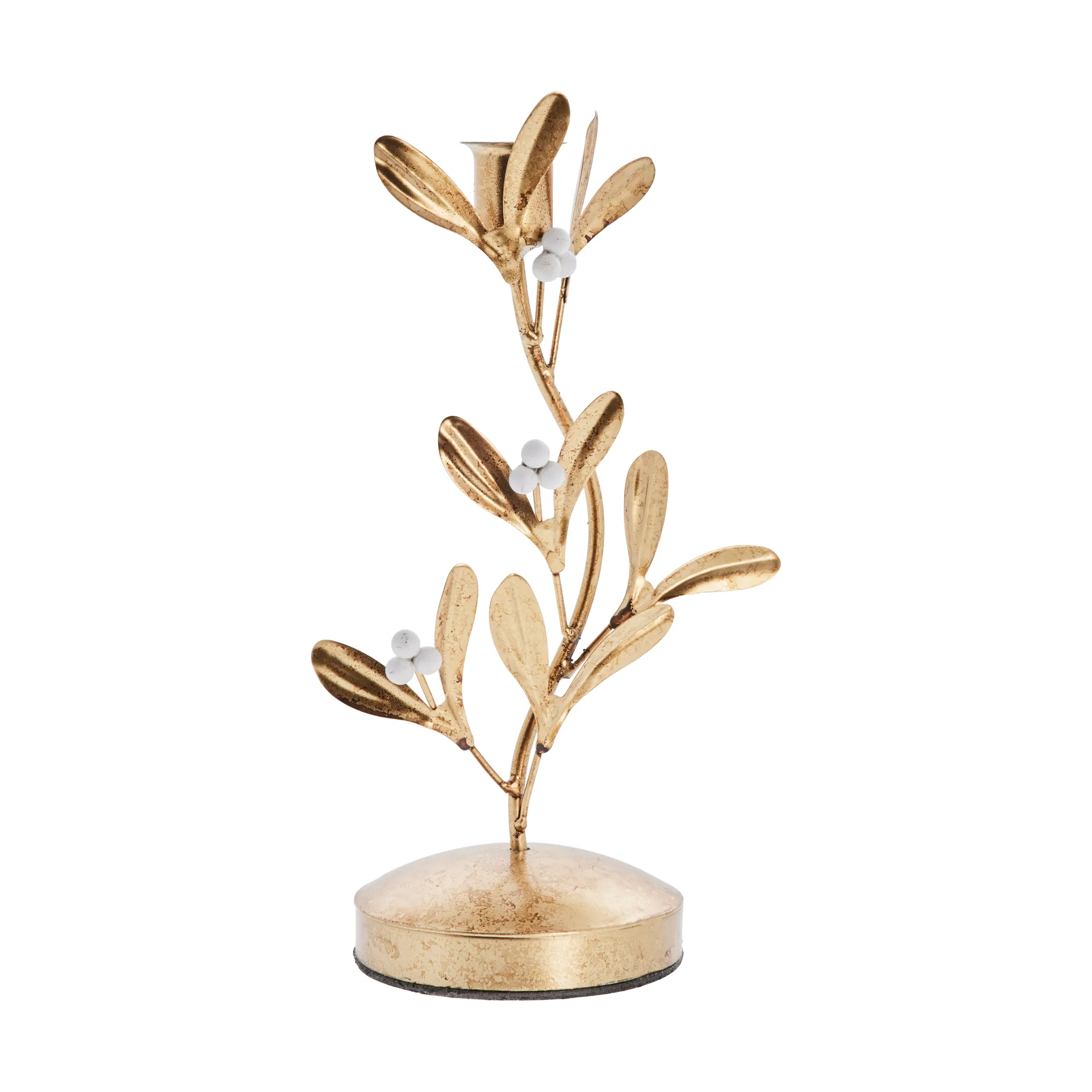 Missia candle sticks 25 cm, Light gold Lene Bjerre