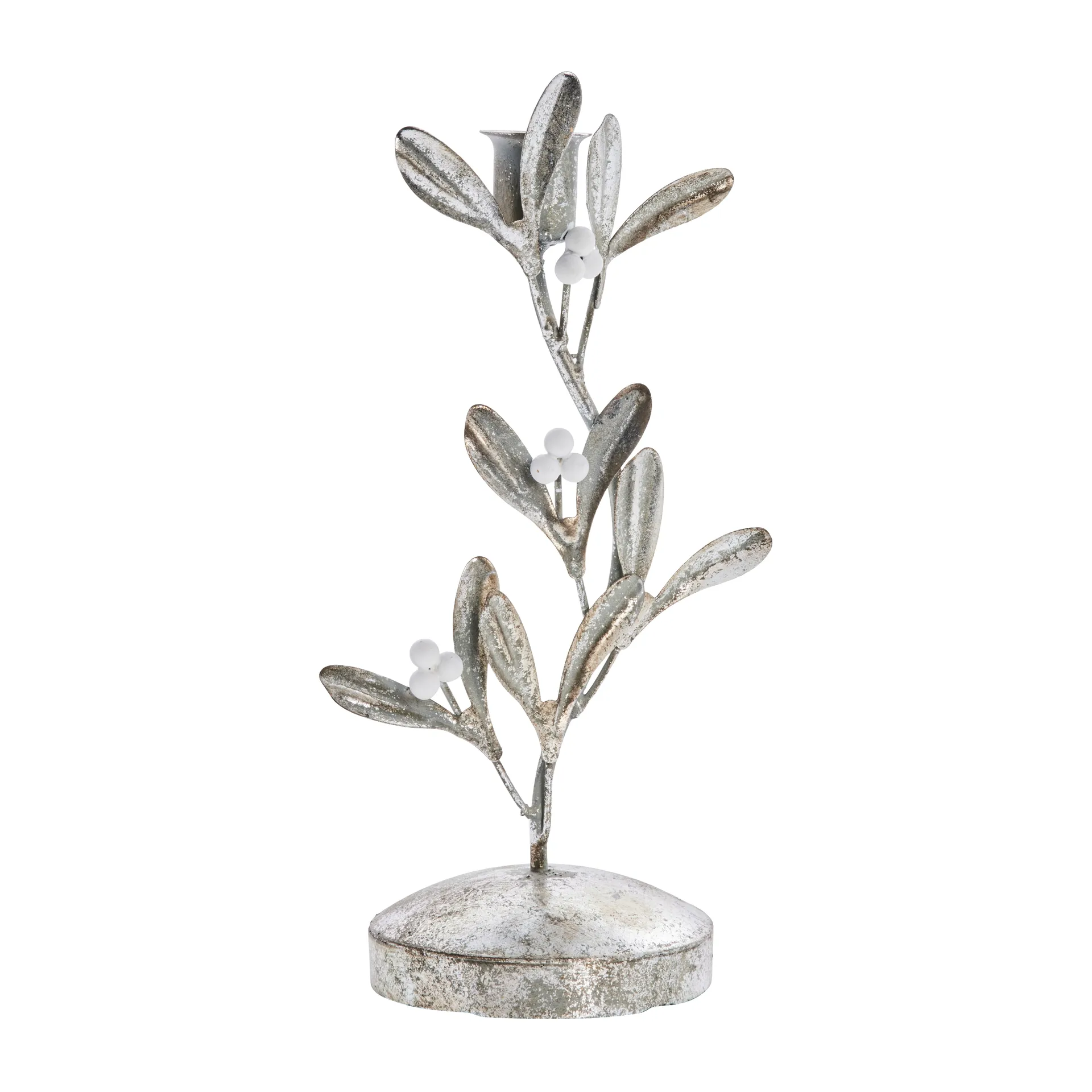 Missia candle sticks 25 cm, silver Lene Bjerre