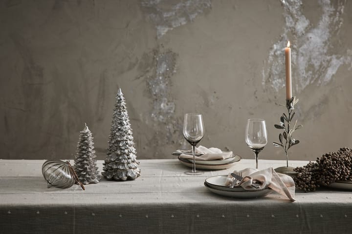 Missia candle sticks 30 cm, silver Lene Bjerre