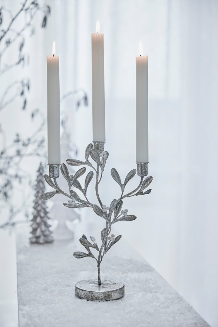 Missia candle sticks 34 cm - Silver - Lene Bjerre