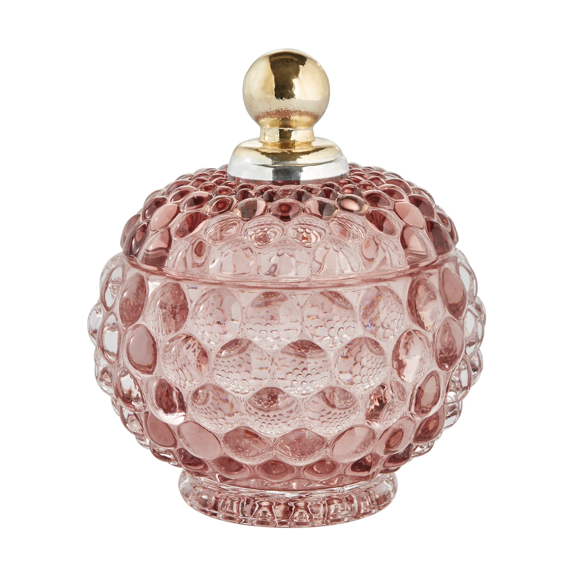 Miya storage jar with lid Ø10 cm, Misty rose Lene Bjerre