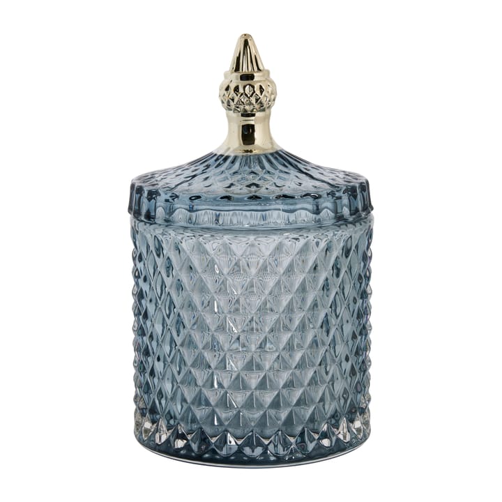 Miya storage jar with lid Ø10.5 cm - Blue - Lene Bjerre