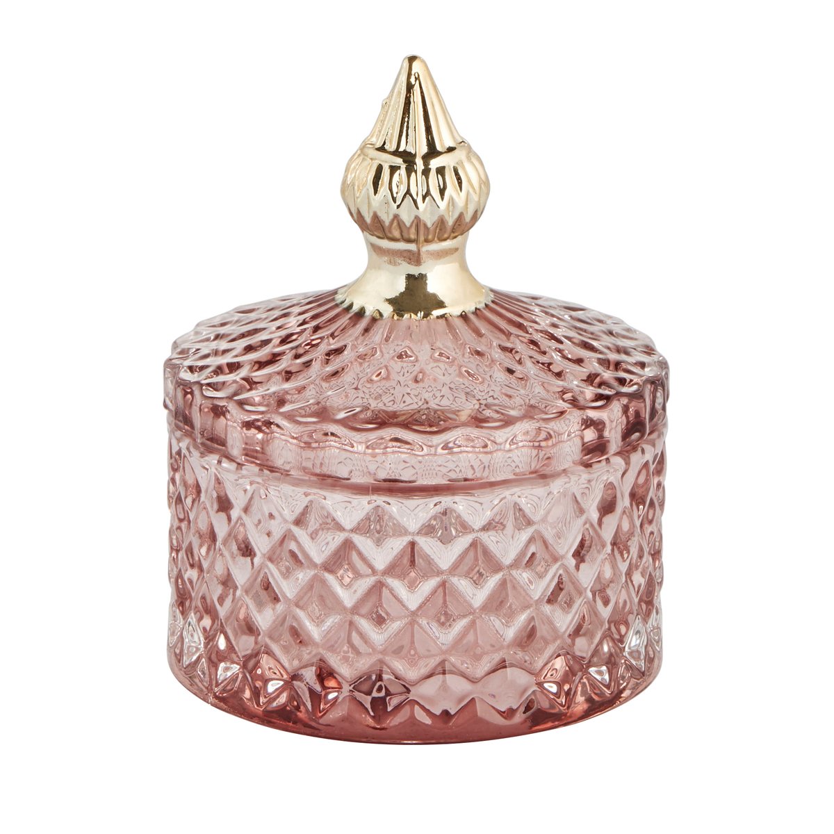 Lene Bjerre Miya storage jar with lid o8.5 cm Misty rose