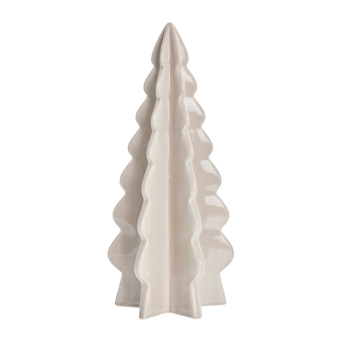 Lene Bjerre Molinne wood 26 cm light grey | Scandinavian Design | Christmas decorations | Grey
