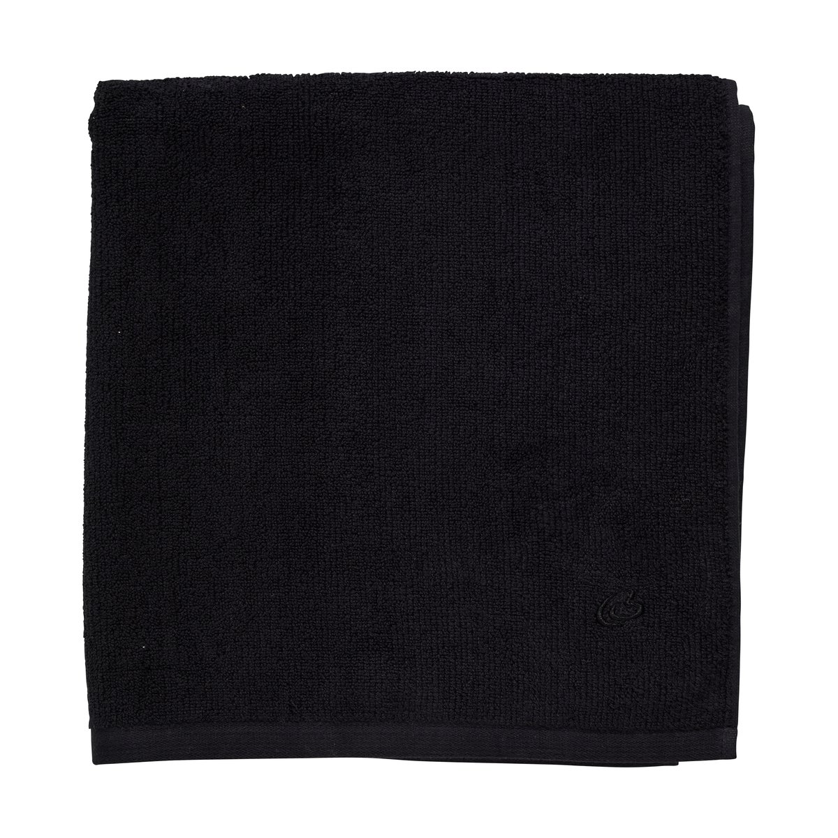 Lene Bjerre Molli bath towel 70x140 cm Black | Scandinavian Design | Bath towels | Black