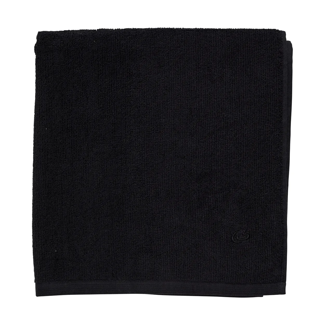 Lene Bjerre Molli guest towel 30x50 cm Black | Scandinavian Design | Hand towels | Black