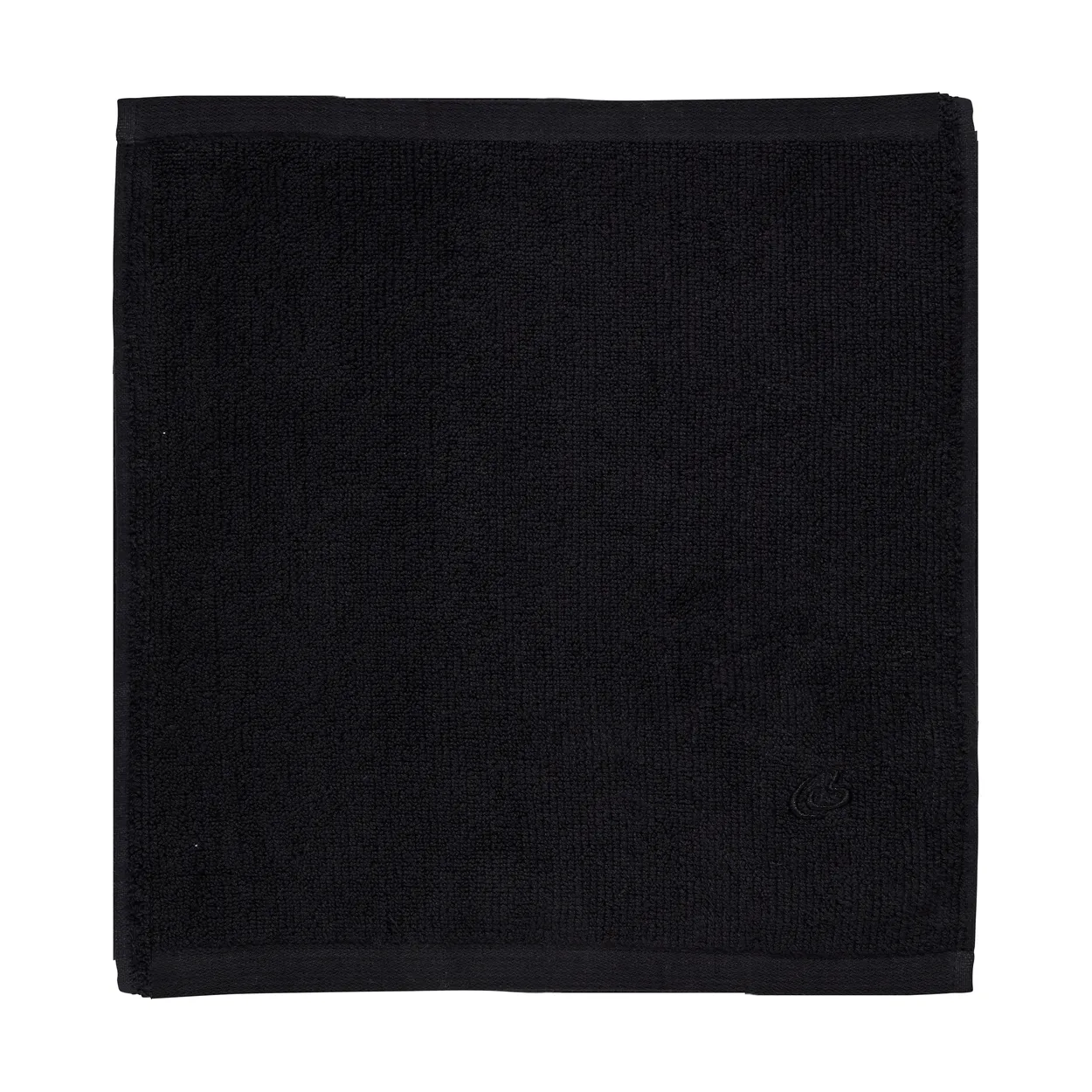 Lene Bjerre Molli towel 30x30 cm Black | Scandinavian Design | Hand towels | Black