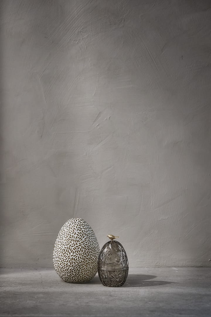 Murilia Easter egg clear-white - 20 cm - Lene Bjerre
