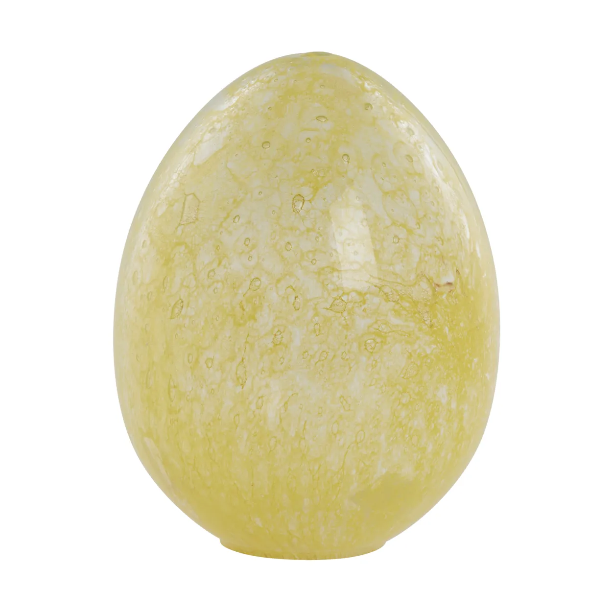 Lene Bjerre Murina decorative egg 15 cm Mellow | Scandinavian Design | Decorative accessories | Yellow