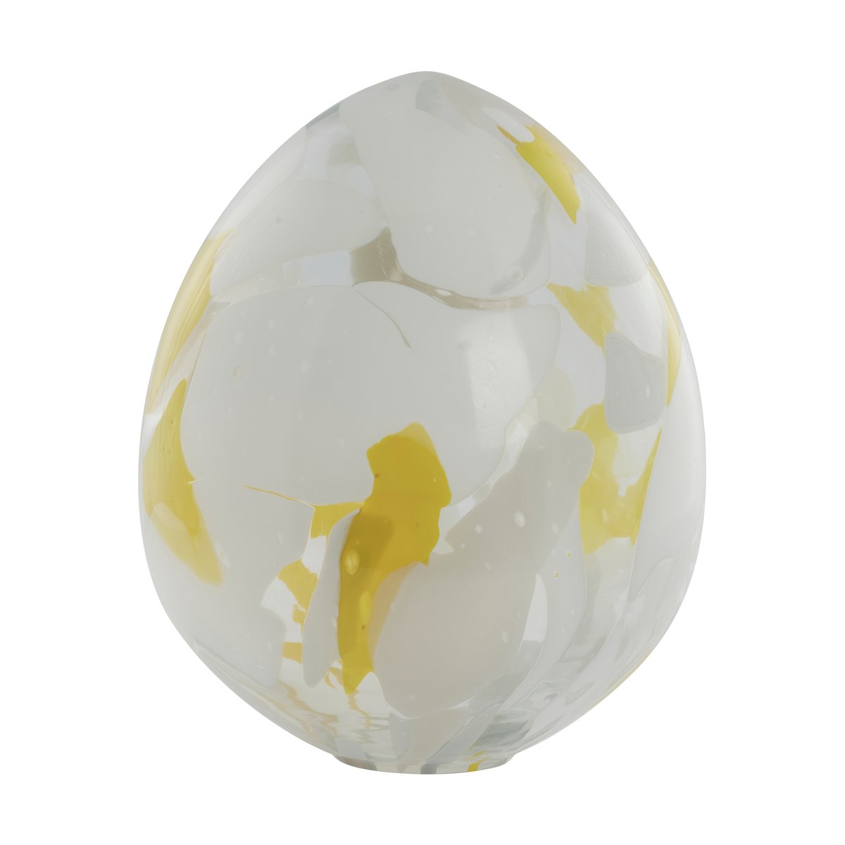 Lene Bjerre Murina decorative egg 30 cm White-mellow