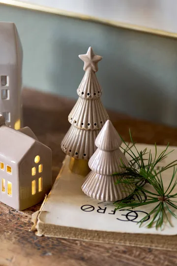 Mythel LED tree decoration detail - Beige, 7x7xH17.2 cm - Lene Bjerre