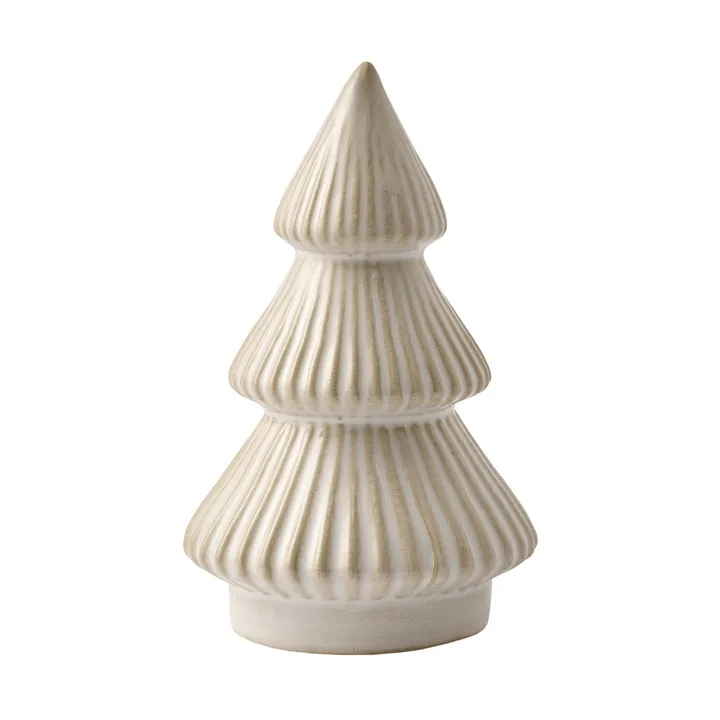 Mythel tree decorative detail - White, Ø8.2xH13.3 cm - Lene Bjerre