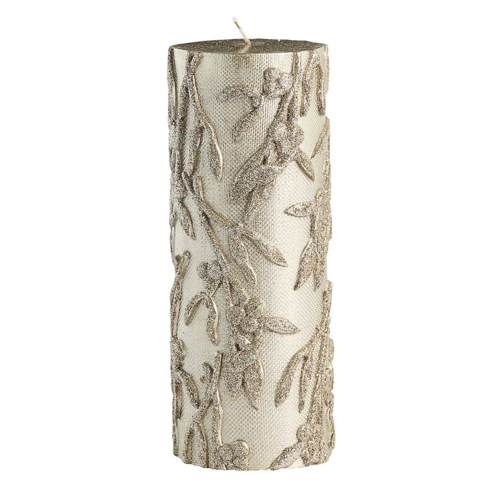 Nordic candle 20 cm - light gold - Lene Bjerre
