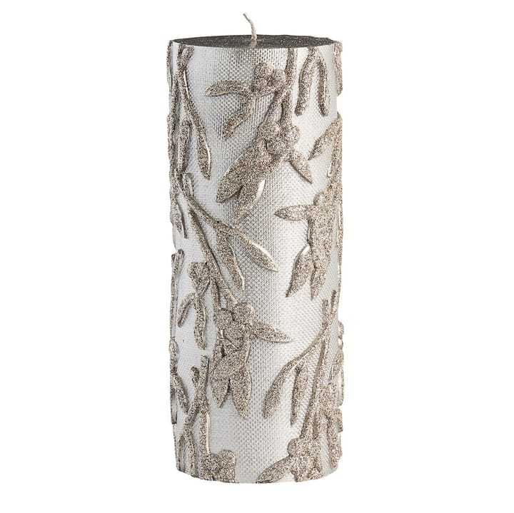 Nordic candle 20 cm - silver - Lene Bjerre