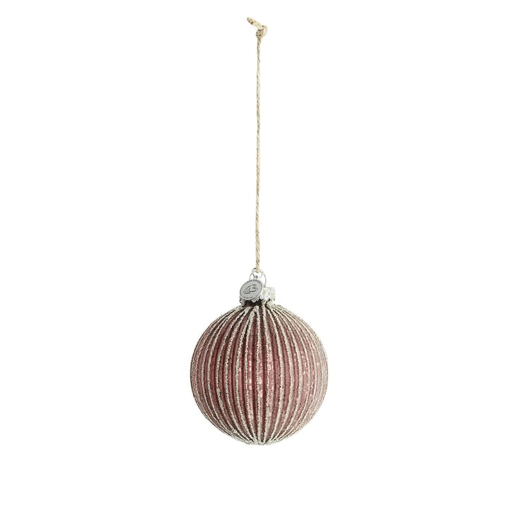 Norille Christmas bauble  Ø8 cm - pomegranate-light gold - Lene Bjerre