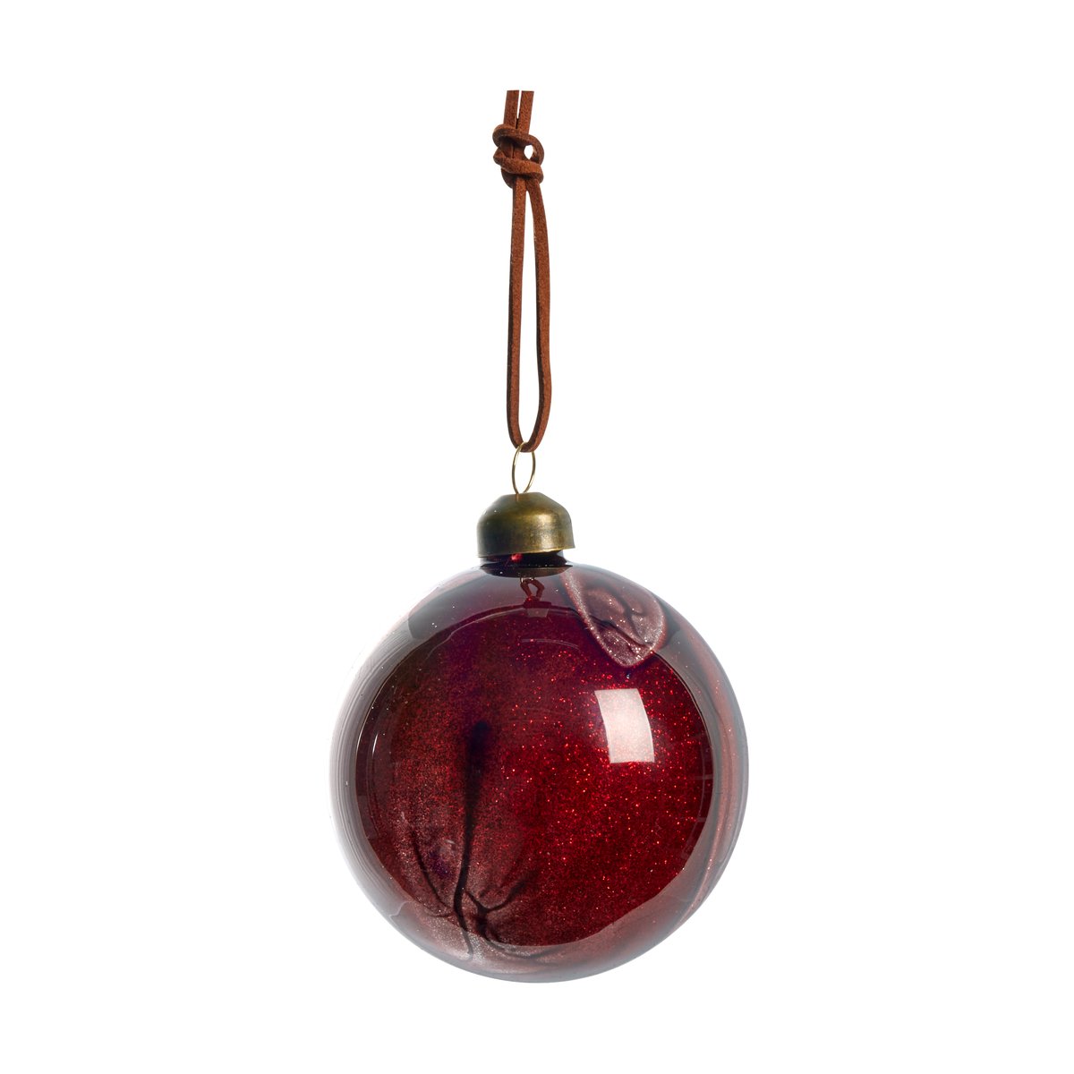 Lene Bjerre Nosille Christmas tree bauble round o8 cm Pomegranate