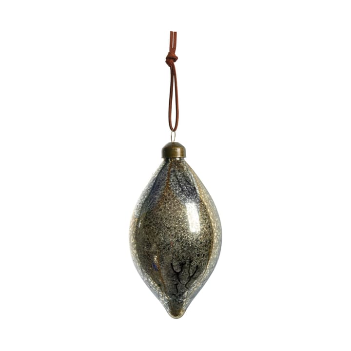 Nosille Christmas tree decoration 12 cm - Silver-gold - Lene Bjerre