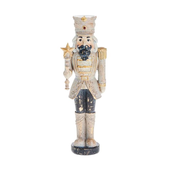 Nuttia nutcracker 20.5 cm - Linen-dark grey - Lene Bjerre